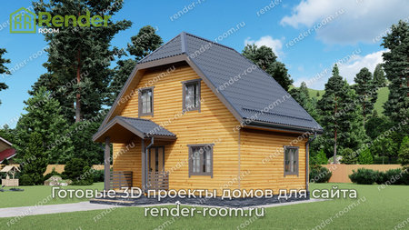 Проект  Площадь: 71, Размер: 6х8