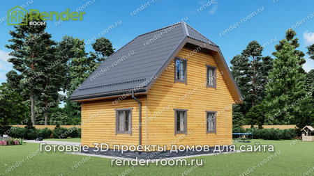 Проект  Площадь: 71, Размер: 6х8