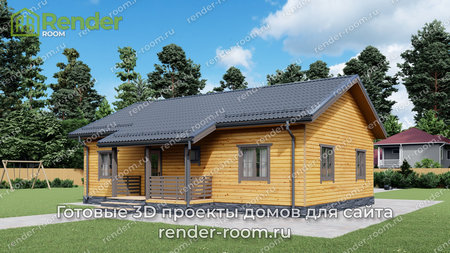 Проект  Площадь: 85, Размер: 8х12