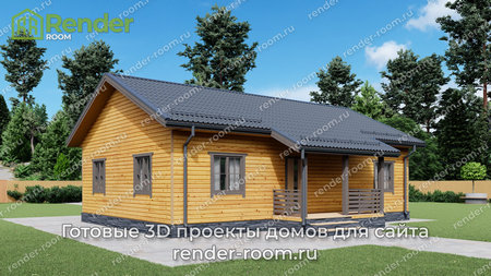 Проект  Площадь: 85, Размер: 8х12