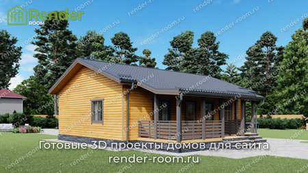 Проект  Площадь: 78, Размер: 8х11