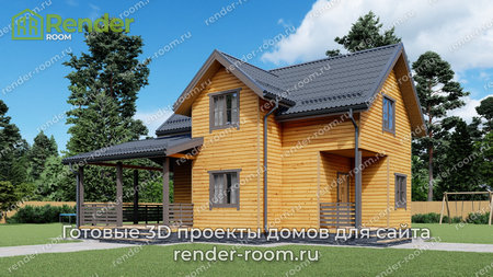 Проект  Площадь: 90, Размер: 7х9