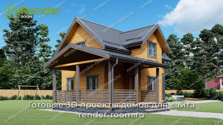 Проект  Площадь: 90, Размер: 7х9