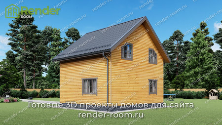 Проект П-519 Площадь: 96, Размер: 7х8