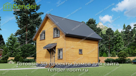 Проект П-520 Площадь: 95, Размер: 7х8