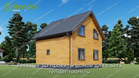 Проект П-520 Площадь: 95, Размер: 7х8