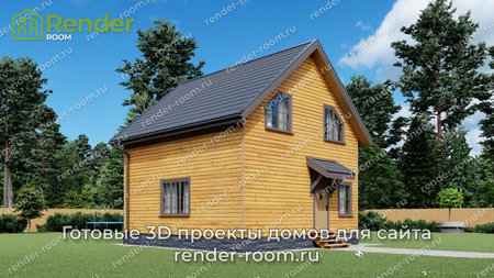 Проект П-520 Площадь: 95, Размер: 7х8