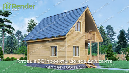 Проект П-521 Площадь: 85, Размер: 7х8