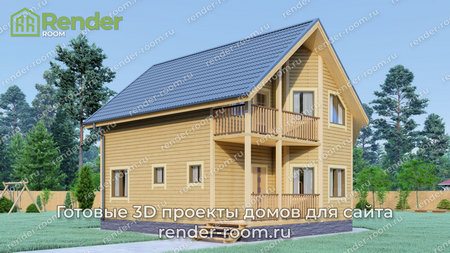 Проект  Площадь: 90, Размер: 8х9