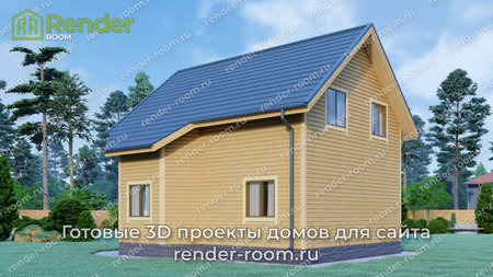 Проект  Площадь: 90, Размер: 8х9