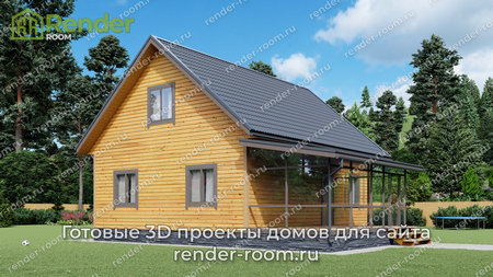 Проект П-525 Площадь: 136, Размер: 8х10