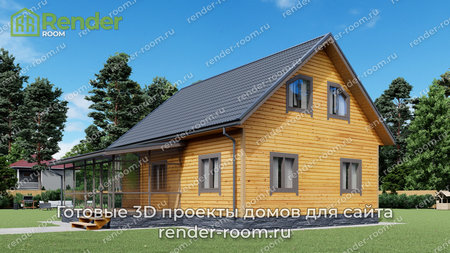 Проект П-525 Площадь: 136, Размер: 8х10