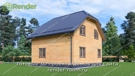 Проект  Площадь: 109, Размер: 8х8