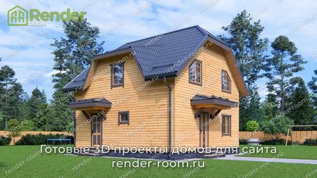 Проект  Площадь: 109, Размер: 8х8