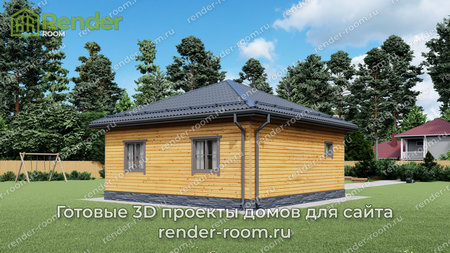 Проект  Площадь: 56, Размер: 8х8