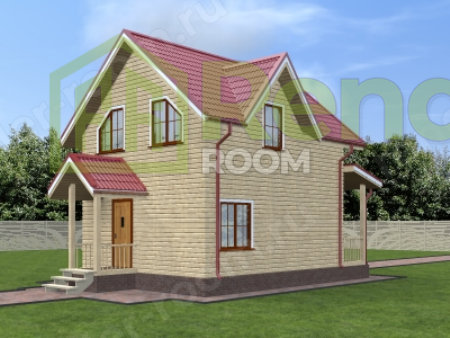 Проект  Площадь: 71, Размер: 6х7