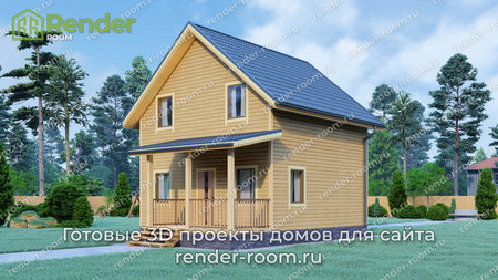 Проект П-539 Площадь: 86, Размер: 7х7