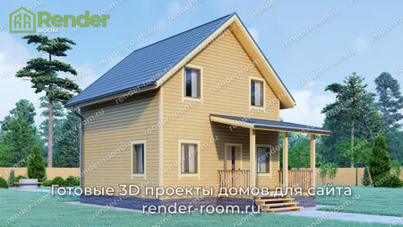 Проект П-539 Площадь: 86, Размер: 7х7