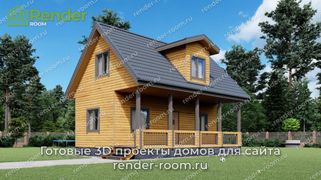 Проект П-54 Площадь: 74,28, Размер: 6х9