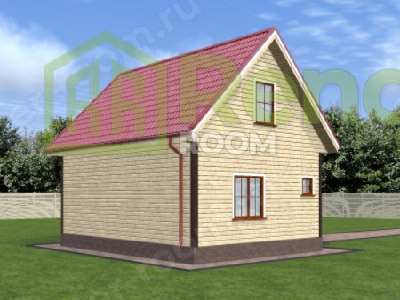 Проект  Площадь: 73, Размер: 6х8