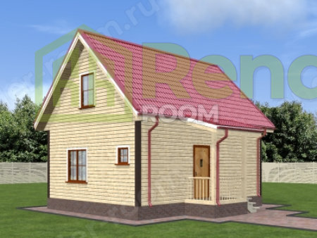 Проект  Площадь: 73, Размер: 6х8