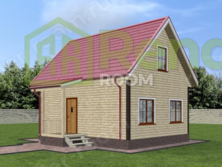 Проект  Площадь: 73, Размер: 6х8