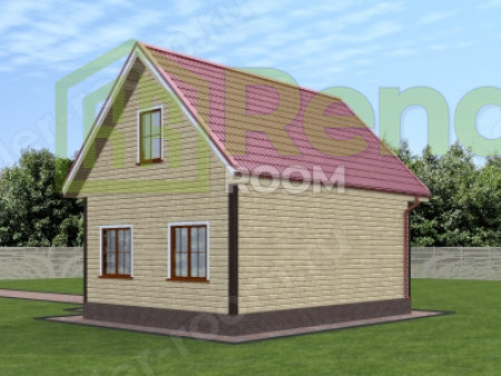 Проект  Площадь: 73, Размер: 6х8