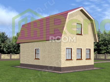 Проект  Площадь: 82, Размер: 6х9