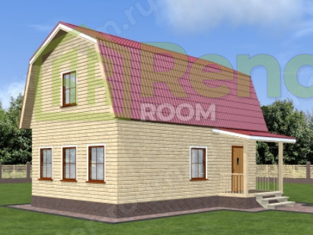 Проект  Площадь: 82, Размер: 6х9