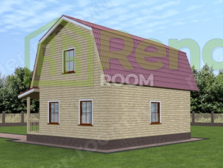 Проект  Площадь: 82, Размер: 6х9