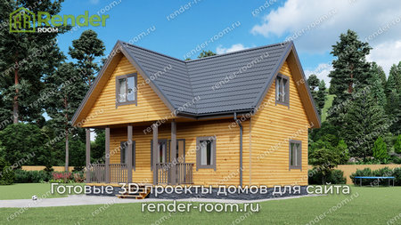 Проект П-550 Площадь: 95, Размер: 8х9