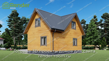 Проект П-550 Площадь: 95, Размер: 8х9