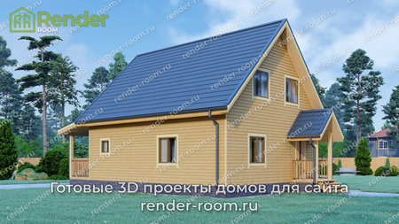 Проект П-553 Площадь: 125, Размер: 8х10