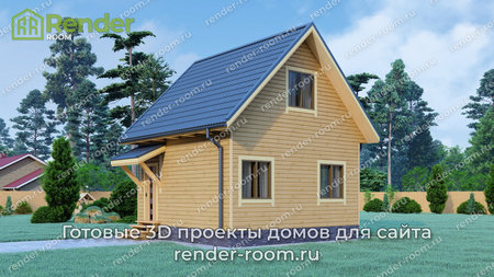 Проект  Площадь: 56, Размер: 6х6