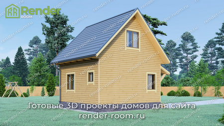 Проект  Площадь: 56, Размер: 6х6