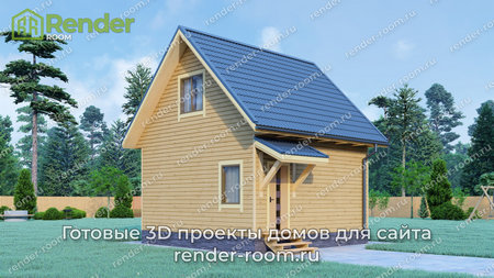 Проект  Площадь: 56, Размер: 6х6