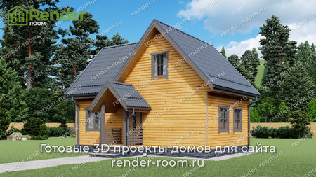 Проект  Площадь: 85, Размер: 6х9