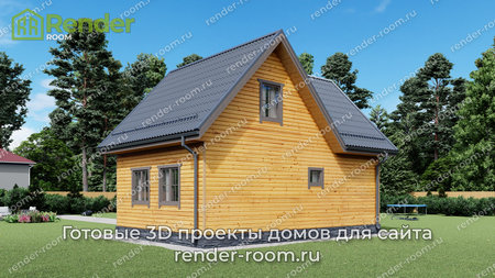 Проект  Площадь: 85, Размер: 6х9