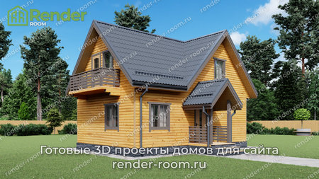 Проект  Площадь: 85, Размер: 6х9