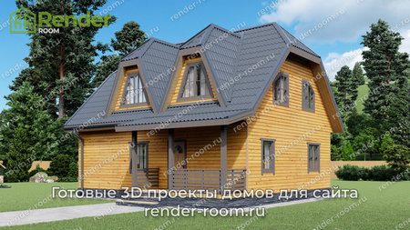 Проект П-561 Площадь: 124, Размер: 9х10