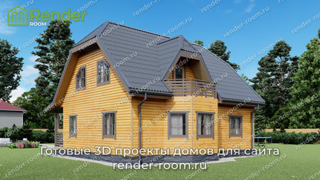 Проект П-561 Площадь: 124, Размер: 9х10