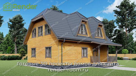 Проект П-561 Площадь: 124, Размер: 9х10