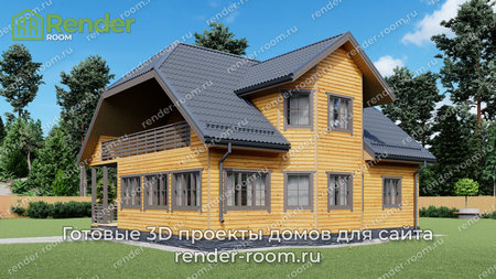 Проект  Площадь: 169, Размер: 11х12