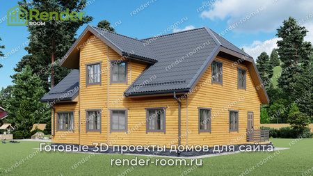 Проект  Площадь: 169, Размер: 11х12