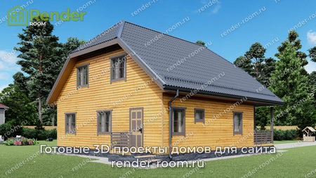 Проект  Площадь: 169, Размер: 11х12