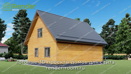 Проект  Площадь: 133, Размер: 8х11