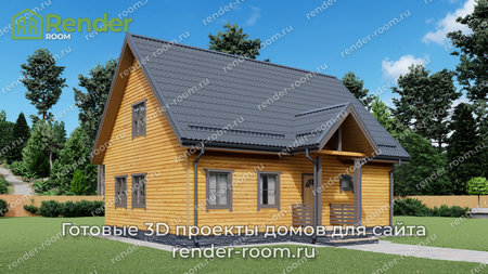 Проект  Площадь: 133, Размер: 8х11