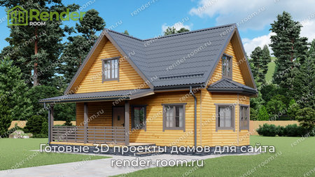 Проект  Площадь: 81, Размер: 6х10