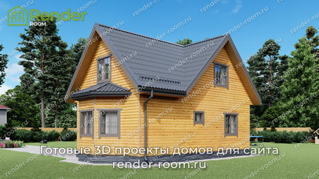 Проект  Площадь: 81, Размер: 6х10