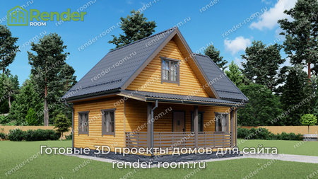 Проект  Площадь: 81, Размер: 6х10